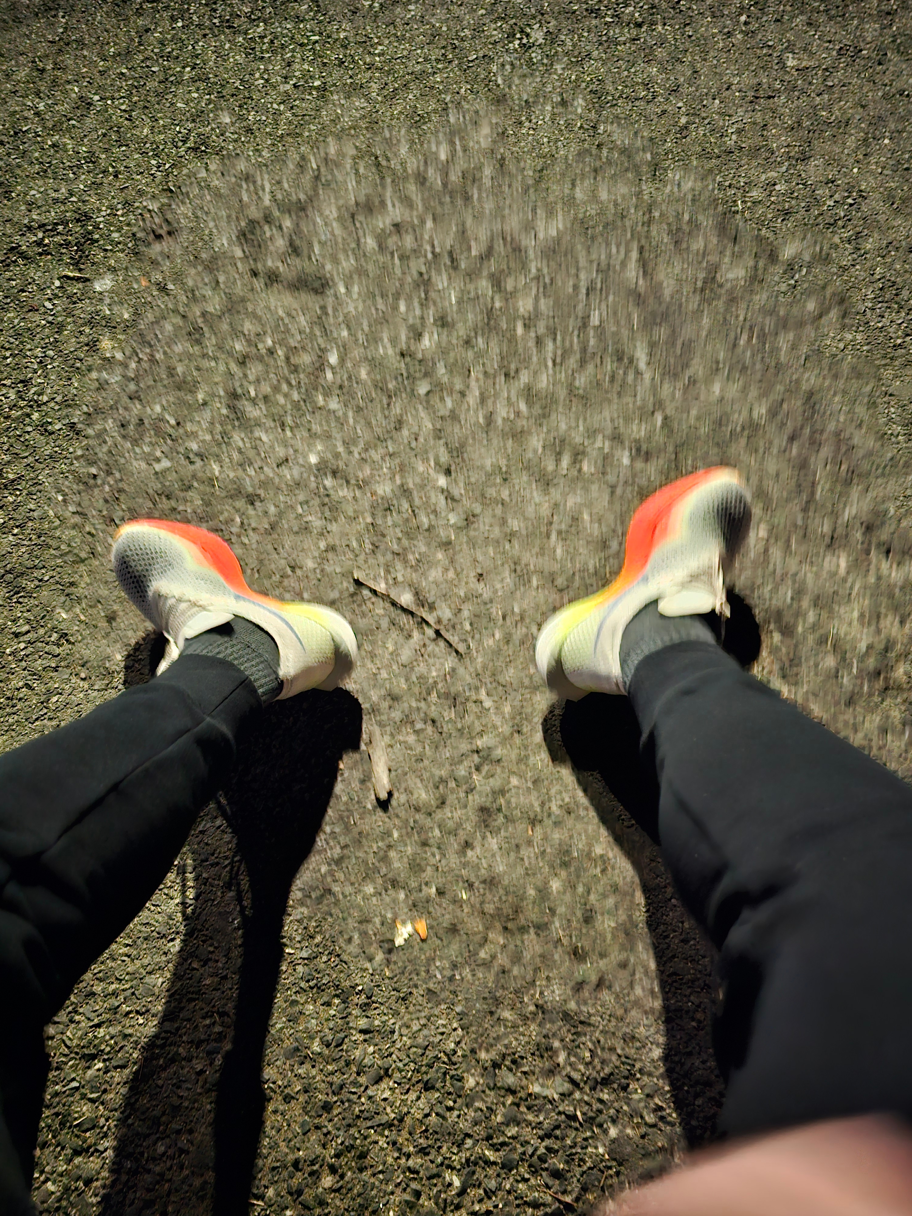 Nike ZoomX Vaporfly Next% 3 Sail Cobalt Bliss Total Orange 착용 스타일
