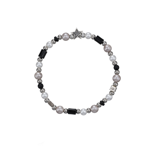 ブレスレット SCUDO White Pearl Sea Star Beads 스쿠도 화이트 펄 씨 스타 비즈 | SCUDO | KREAM