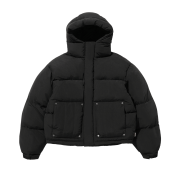 True Religion E.V.A Puffer Down Black