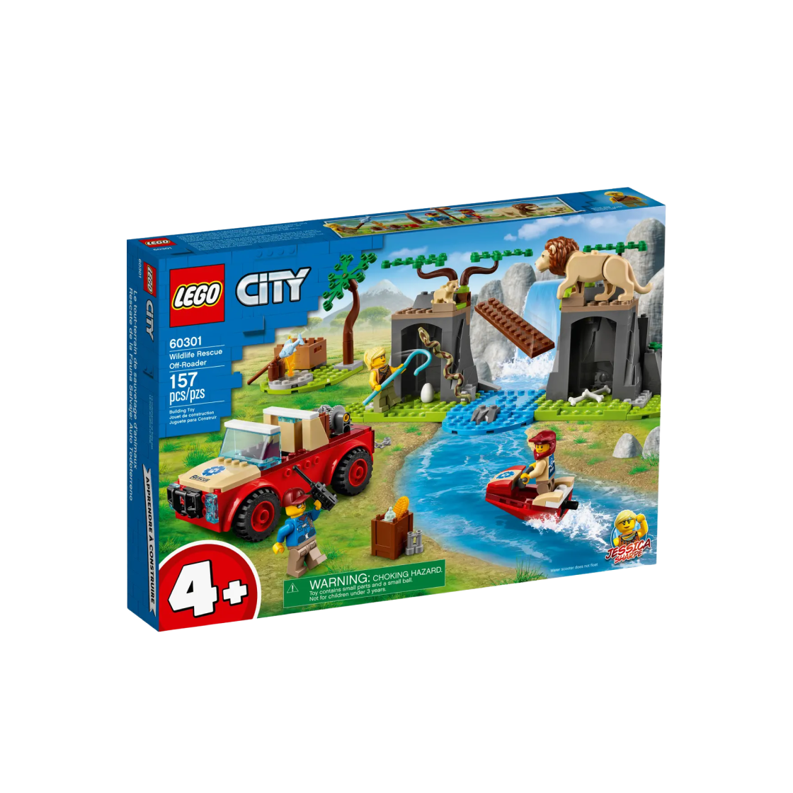 레고 시티 야생동물 구조 오프로더(Lego City Wildlife Rescue Off-Roader) - 2