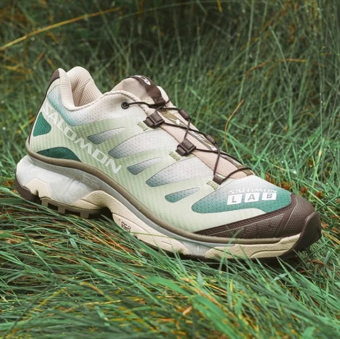 Salomon x Notre XT-4 Grass Stained 착용 스타일 - 3