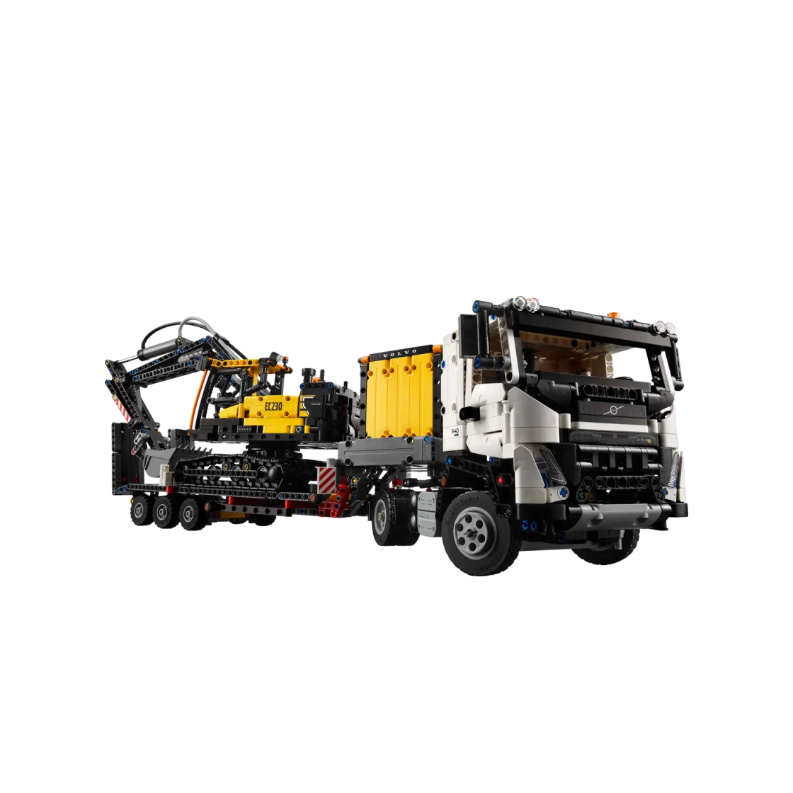 레고 볼보 FMX 트럭 & EC230 전기 굴착기