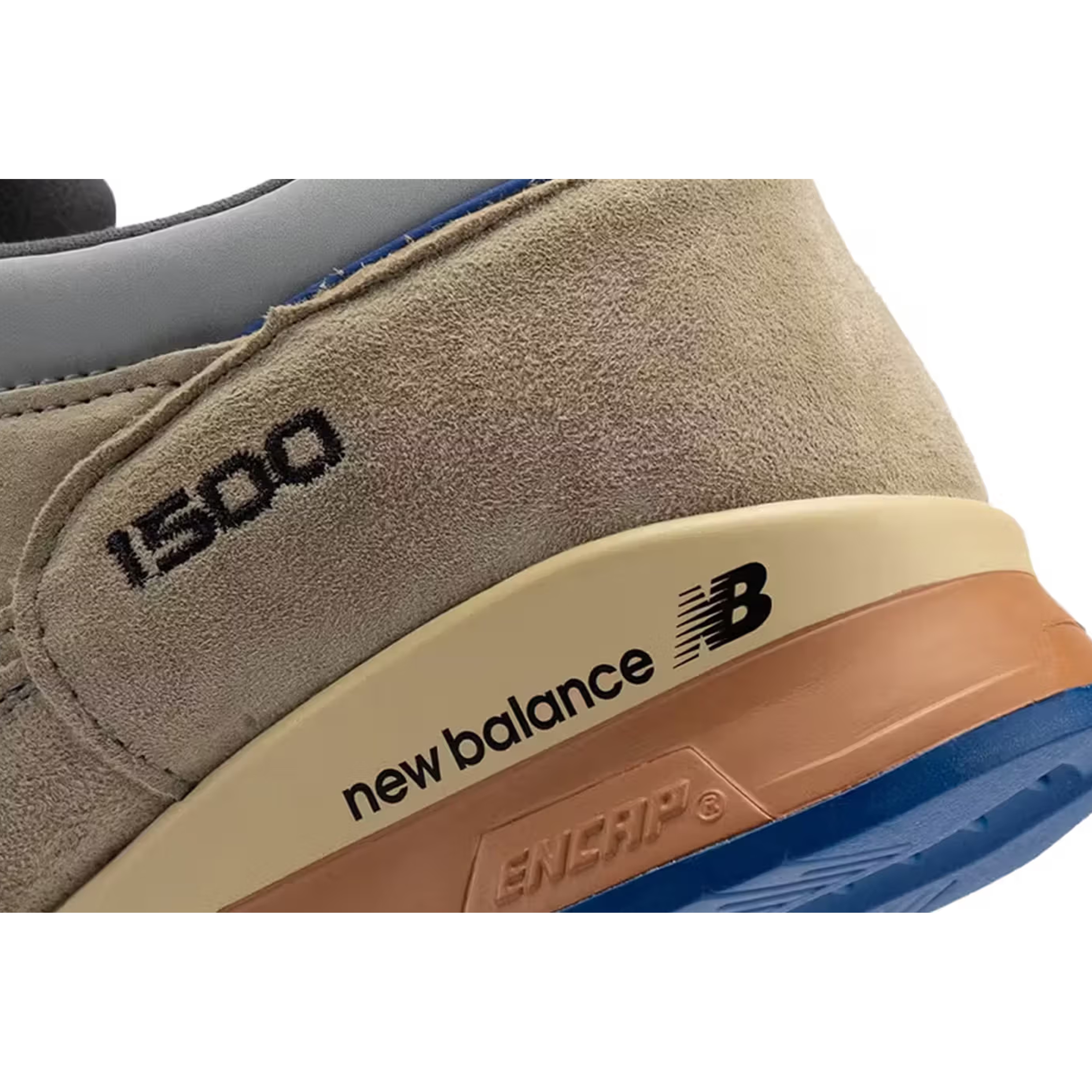 New Balance x Salehe Bembury 1500 Made in UK Olive Gray 착용 스타일 - 3