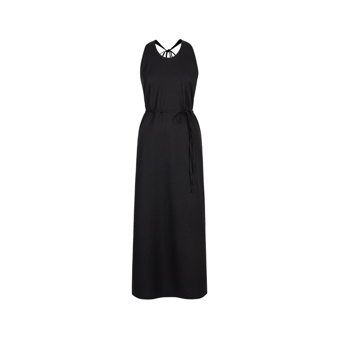 베이스레인지 우먼 에이프런 드레스 블랙 - 25SS(Baserange Women Apron Dress Black - 25SS)