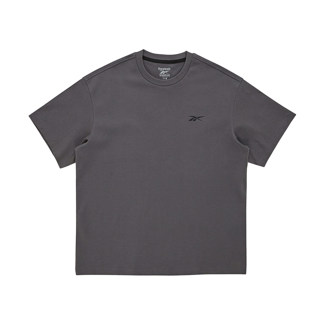 리복 나노 그래픽 티셔츠 차콜