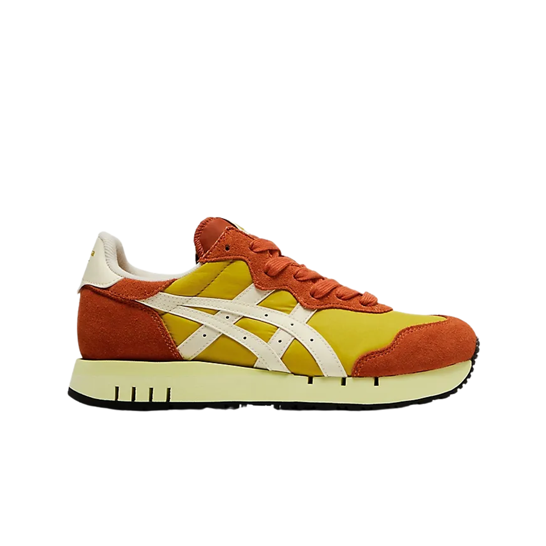 1183C044-751 Onitsuka Tiger X-Caliber Mustard Ivory