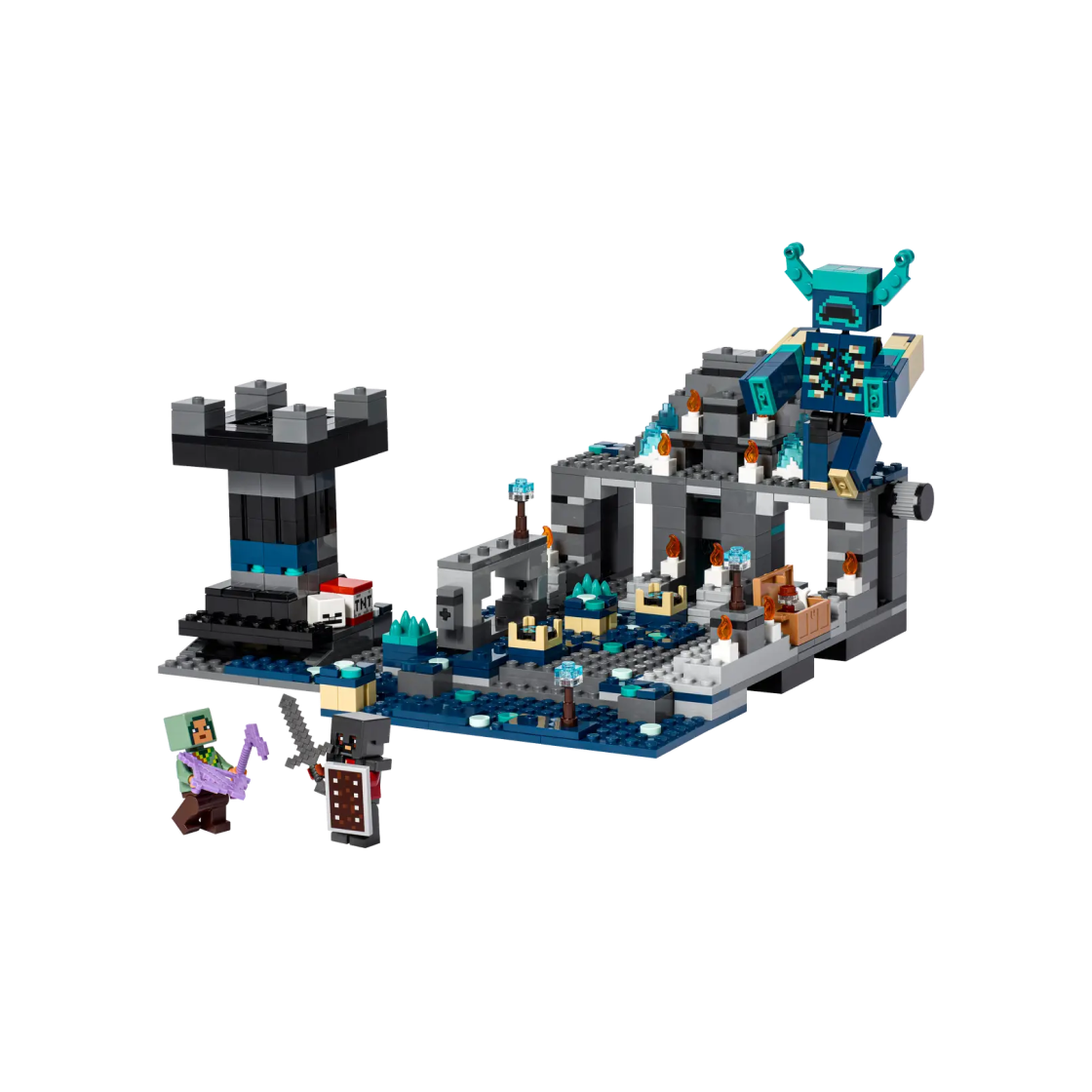 레고 마인크래프트 깊고 어두운 전장(Lego Minecraft The Deep Dark Battle)