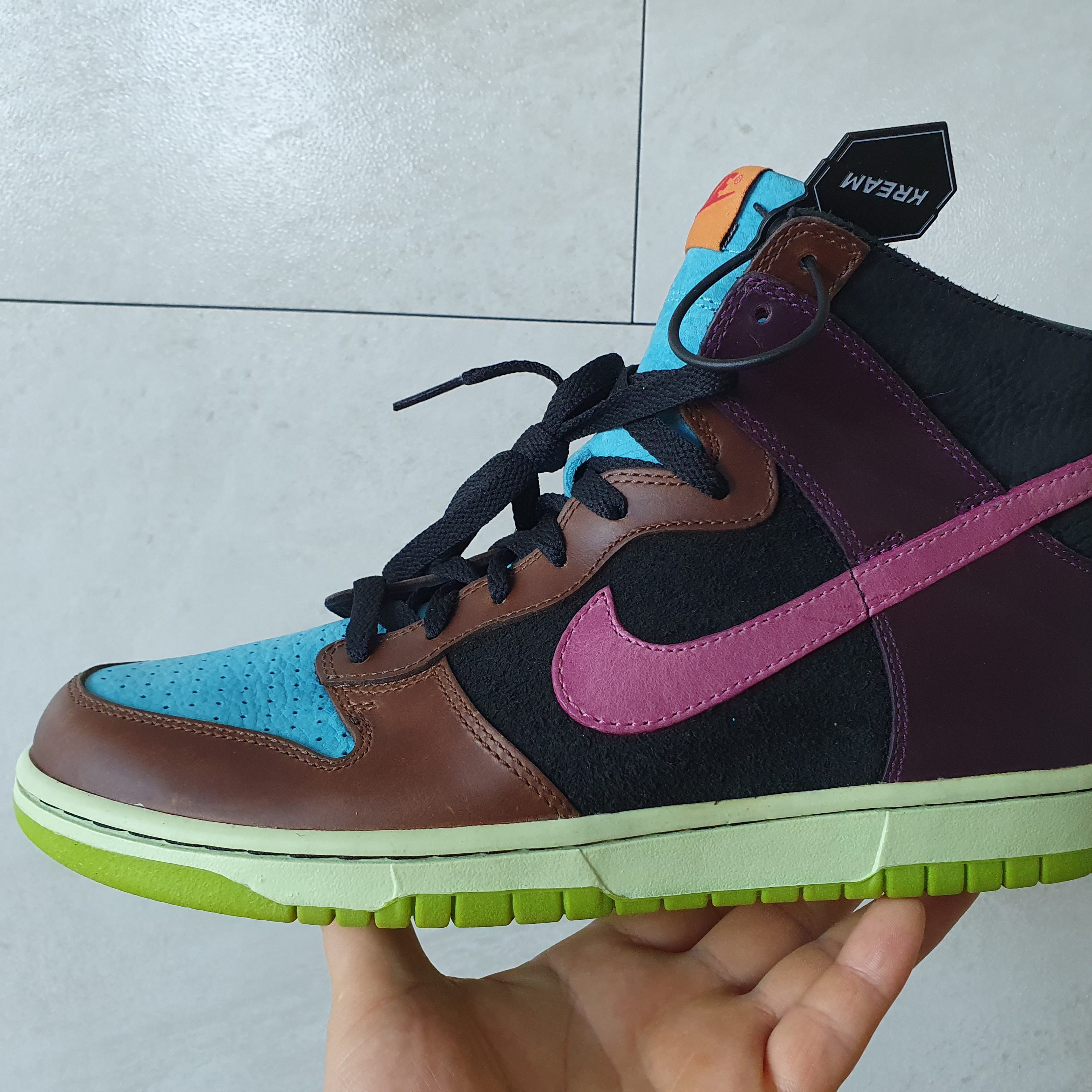 Nike x Undefeated Dunk High Nl 착용 스타일 - 1