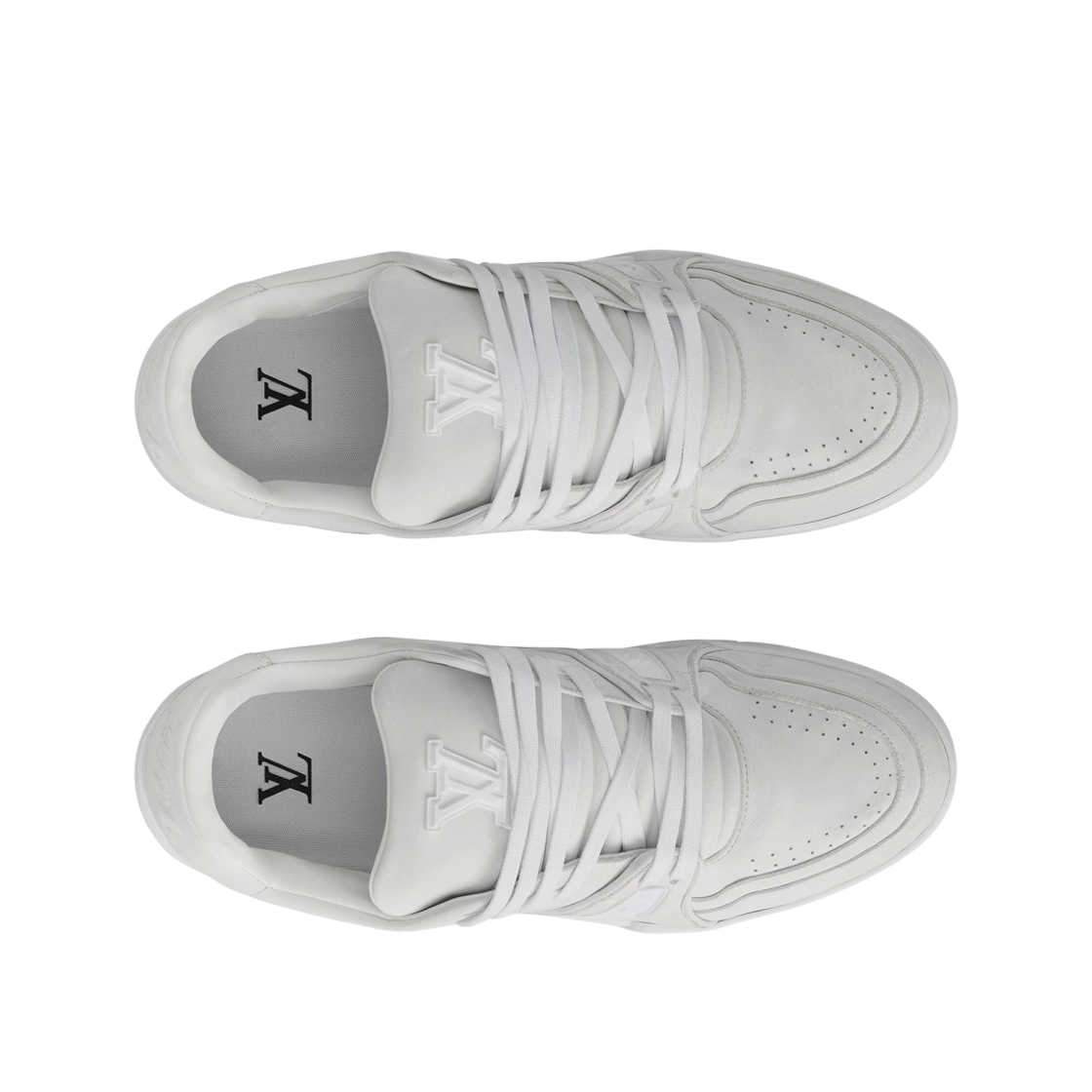 루이비통 LV 트레이너 디스트레스드 스니커즈 화이트(Louis Vuitton LV Trainer Distressed Sneaker White) - 2