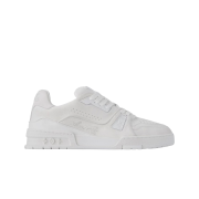 Louis Vuitton LV Trainer Distressed Sneaker White