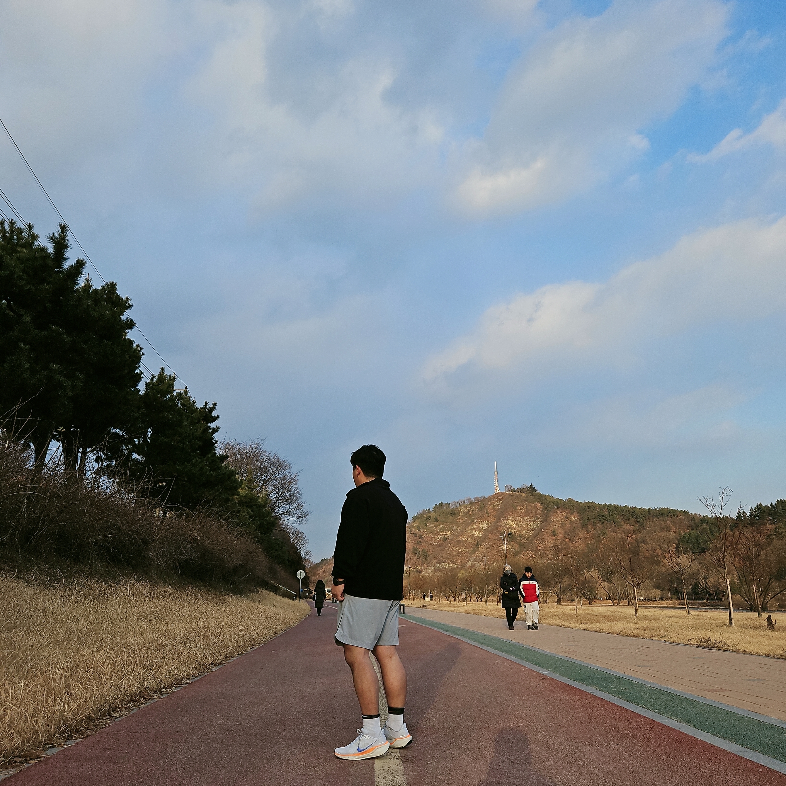 Nike Air Zoom Pegasus 41 Blueprint 착용 스타일
