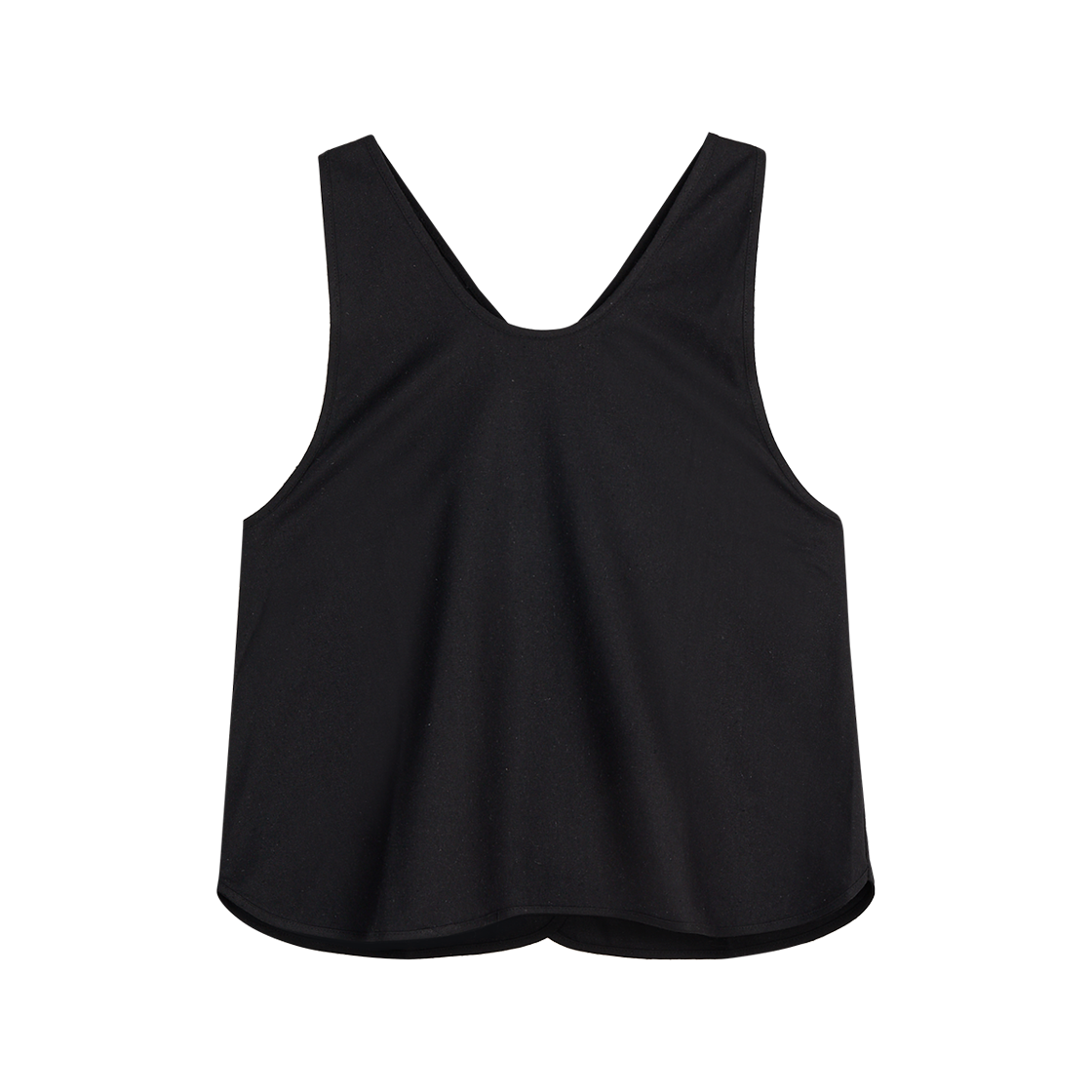 KW5BTSSBR06BK Baserange Women Apron Top Black - 25SS - 대표 이미지 #1