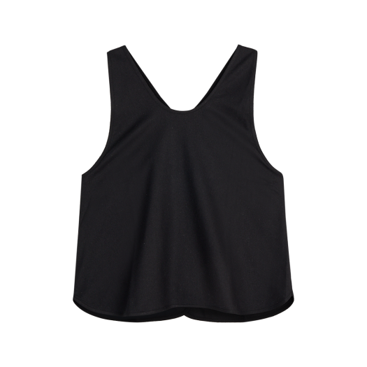 KW5BTSSBR06BK Baserange Women Apron Top Black - 25SS