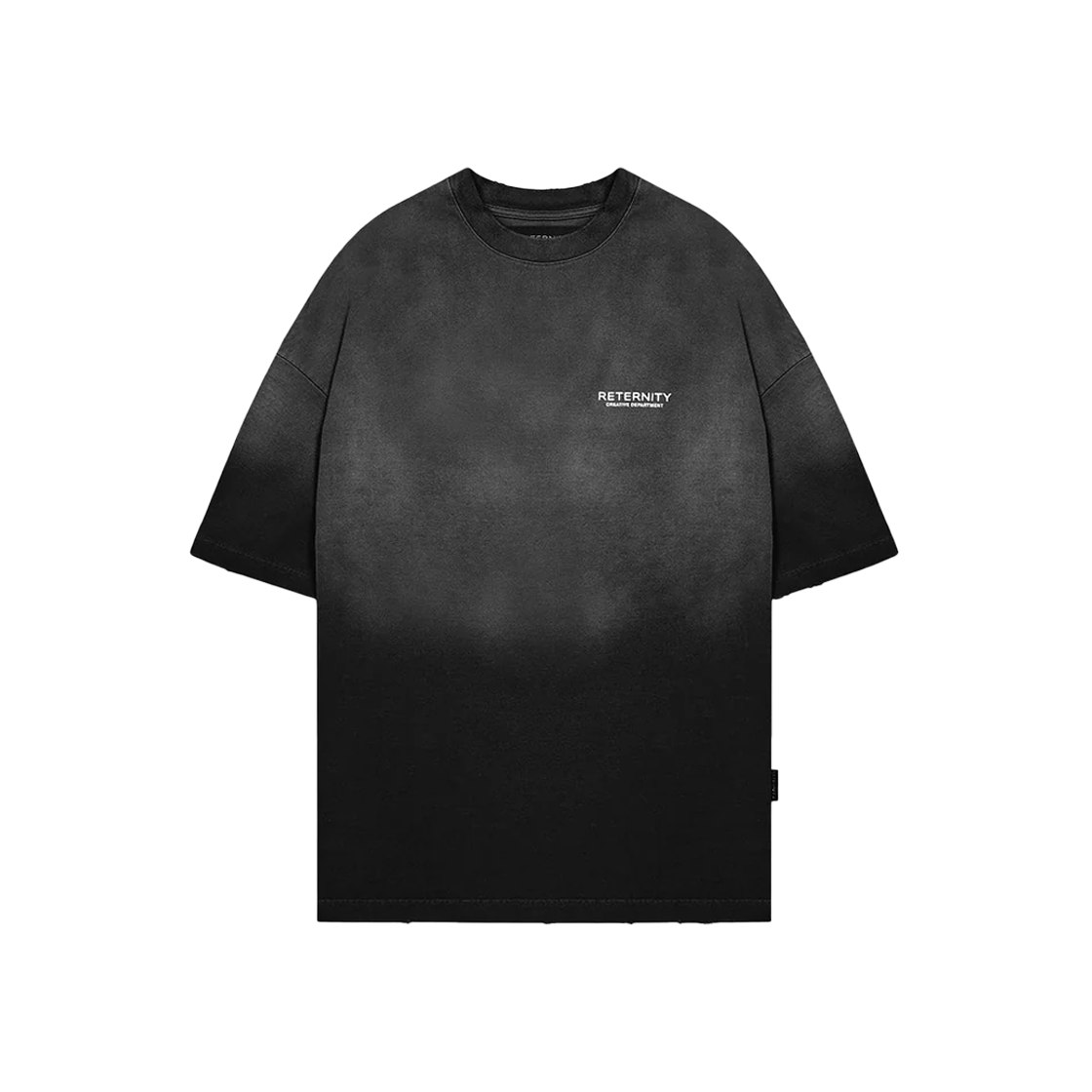 리터니티 크리에이티브 디파트먼트 티셔츠 페이디드 블랙 - 25SS(Reternity Creative Dept T-Shirt Faded Black - 25SS)
