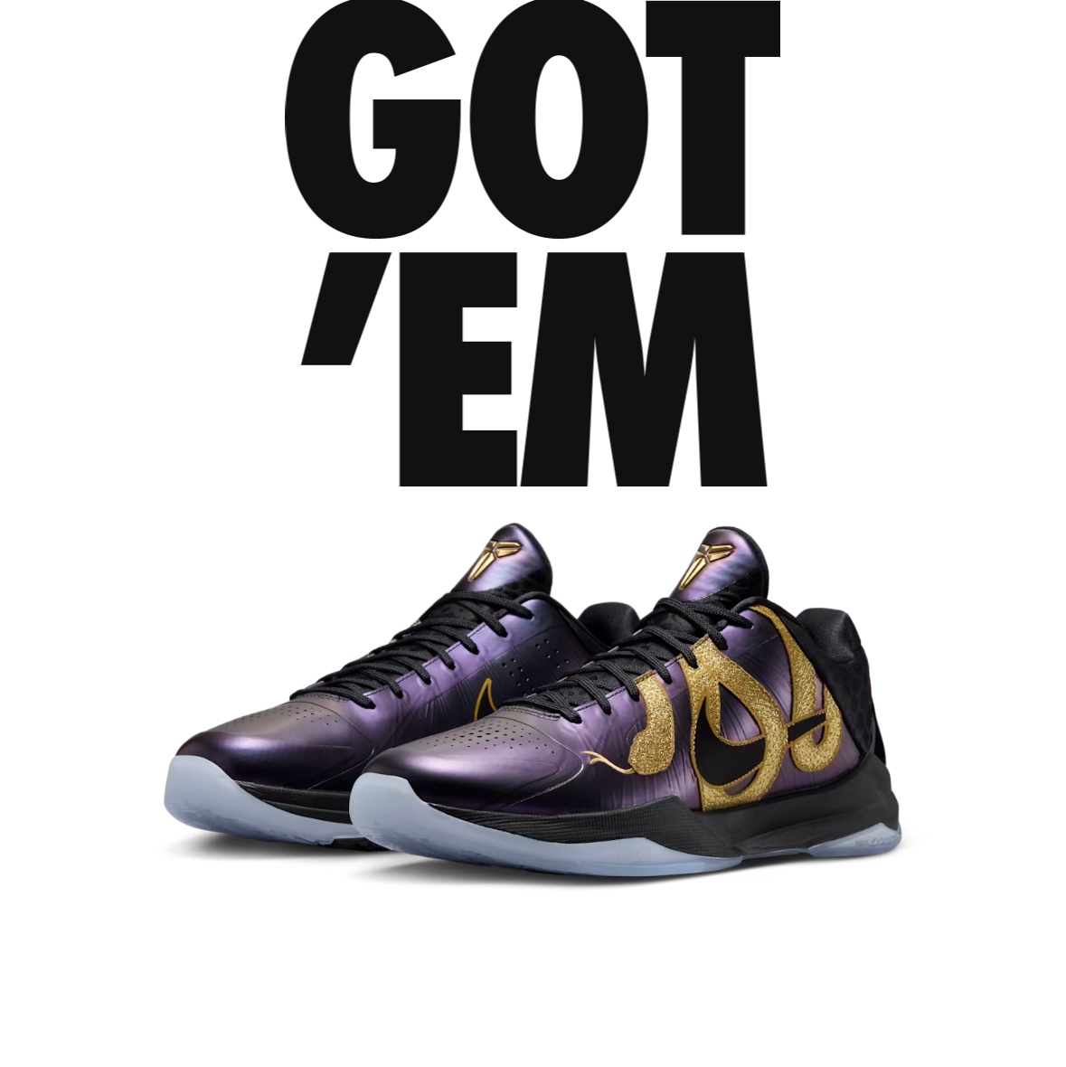 Nike Kobe 5 Protro Year of the Mamba Eggplant 착용 스타일