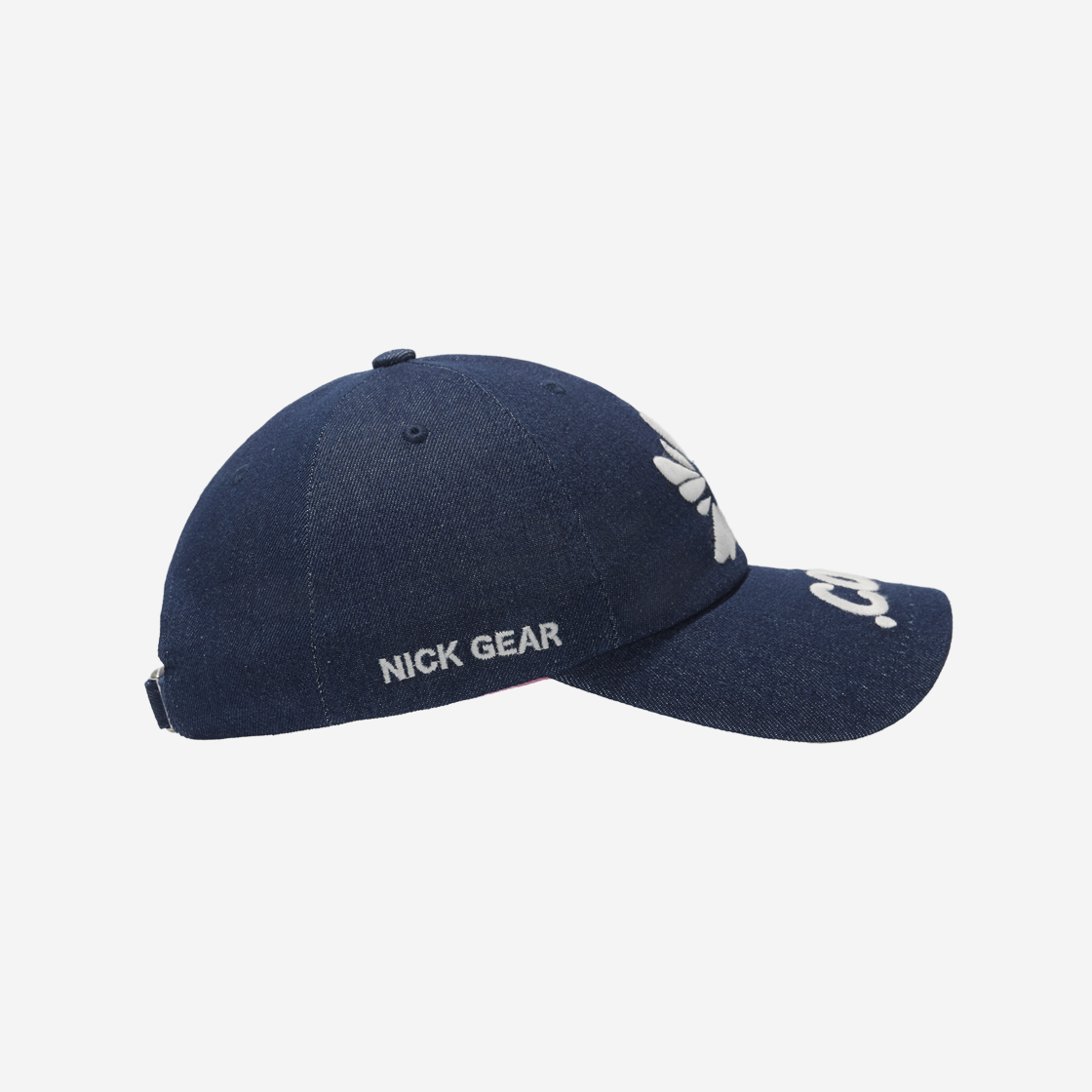 [KREAM 단독] 셉스 x 닉기어 빅플라워 데님 볼캡([KREAM 단독] Sebs. x Nick Gear Big Flower Denim Ball Cap) - 3