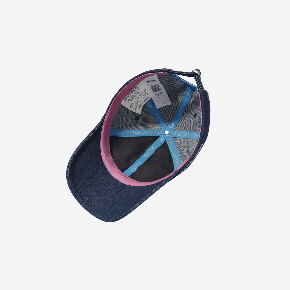 [KREAM 단독] 셉스 x 닉기어 빅플라워 데님 볼캡([KREAM 단독] Sebs. x Nick Gear Big Flower Denim Ball Cap) - 5