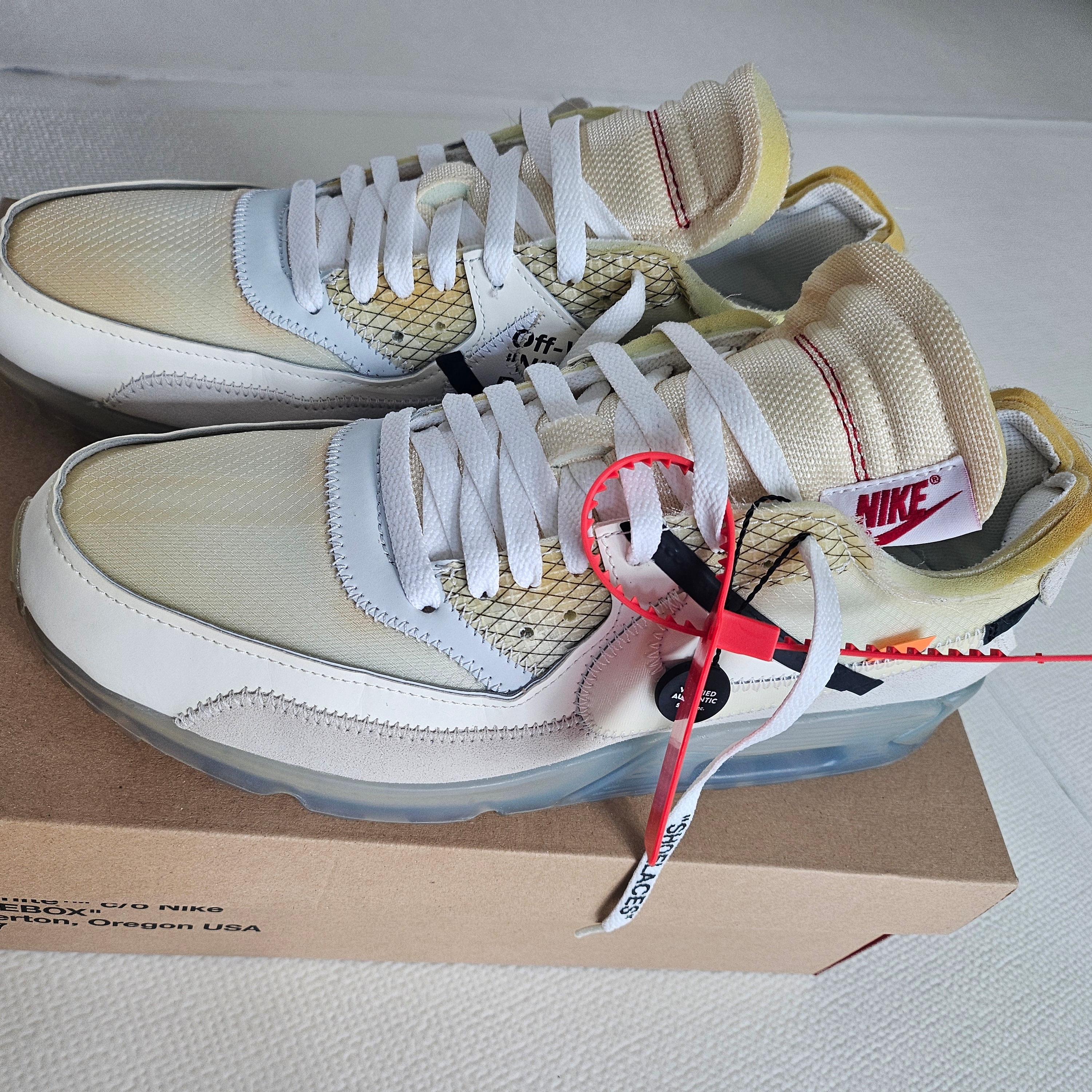 Nike x Off-White Air Max 90 The Ten 착용 스타일