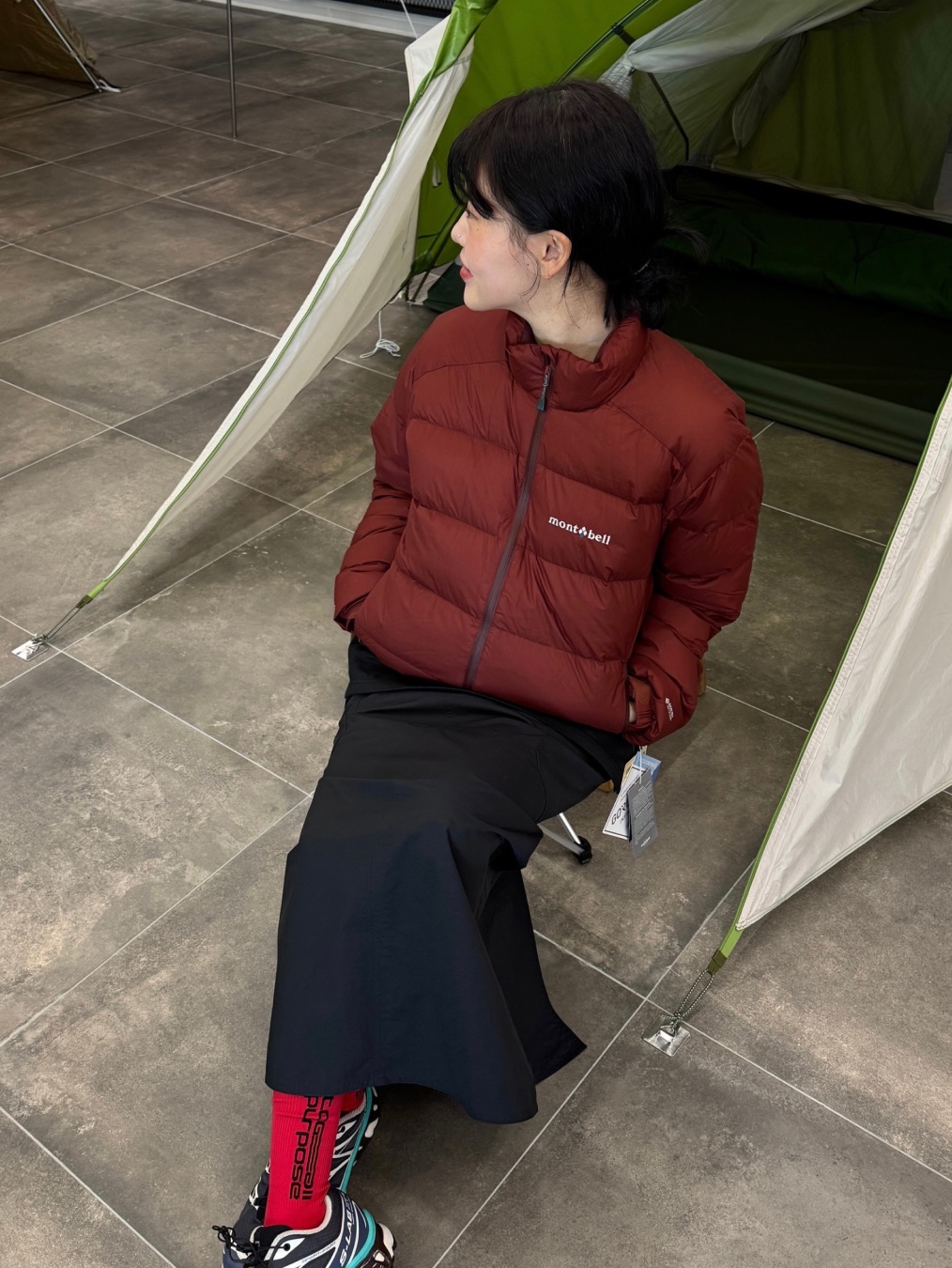Palace Microlite Jacket Black - 24FW, Arc'teryx Cerium Hoody Whiteout 착용 스타일 - 6