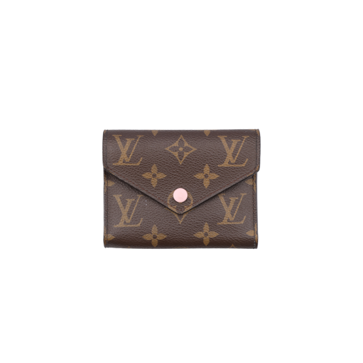 M62360_01 Louis Vuitton Victorine Wallet Monogram Rose Ballerine