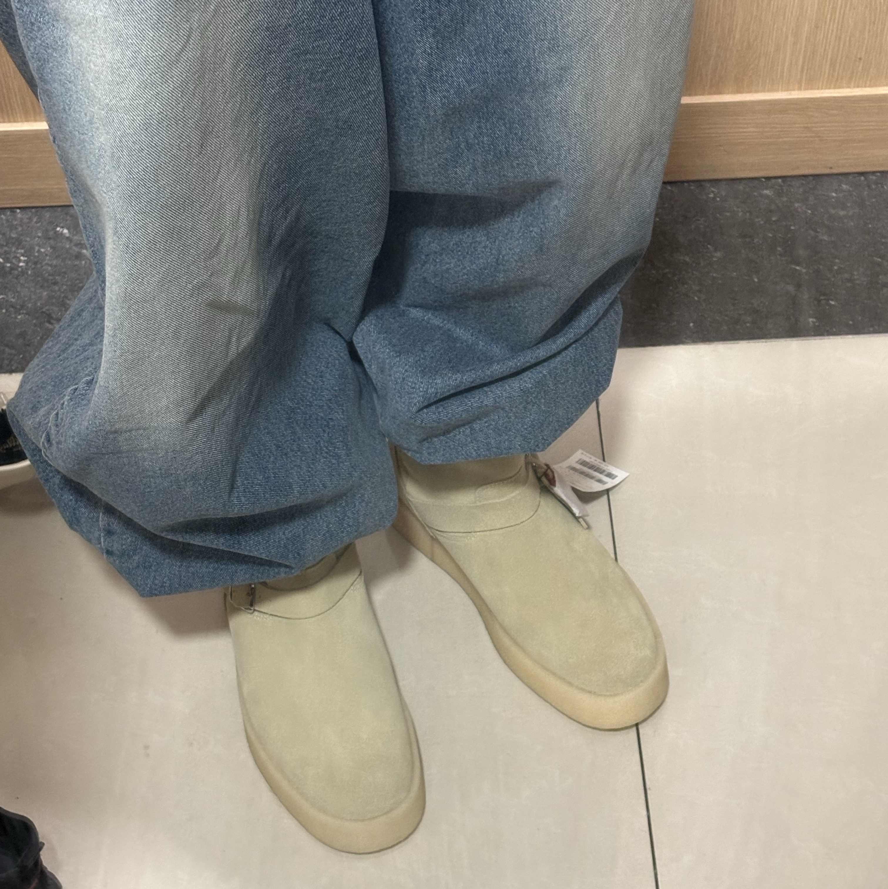 Clarks x Human Made Desert Made Beige, Clarks Wallabee Maple Suede 착용 스타일 - 1