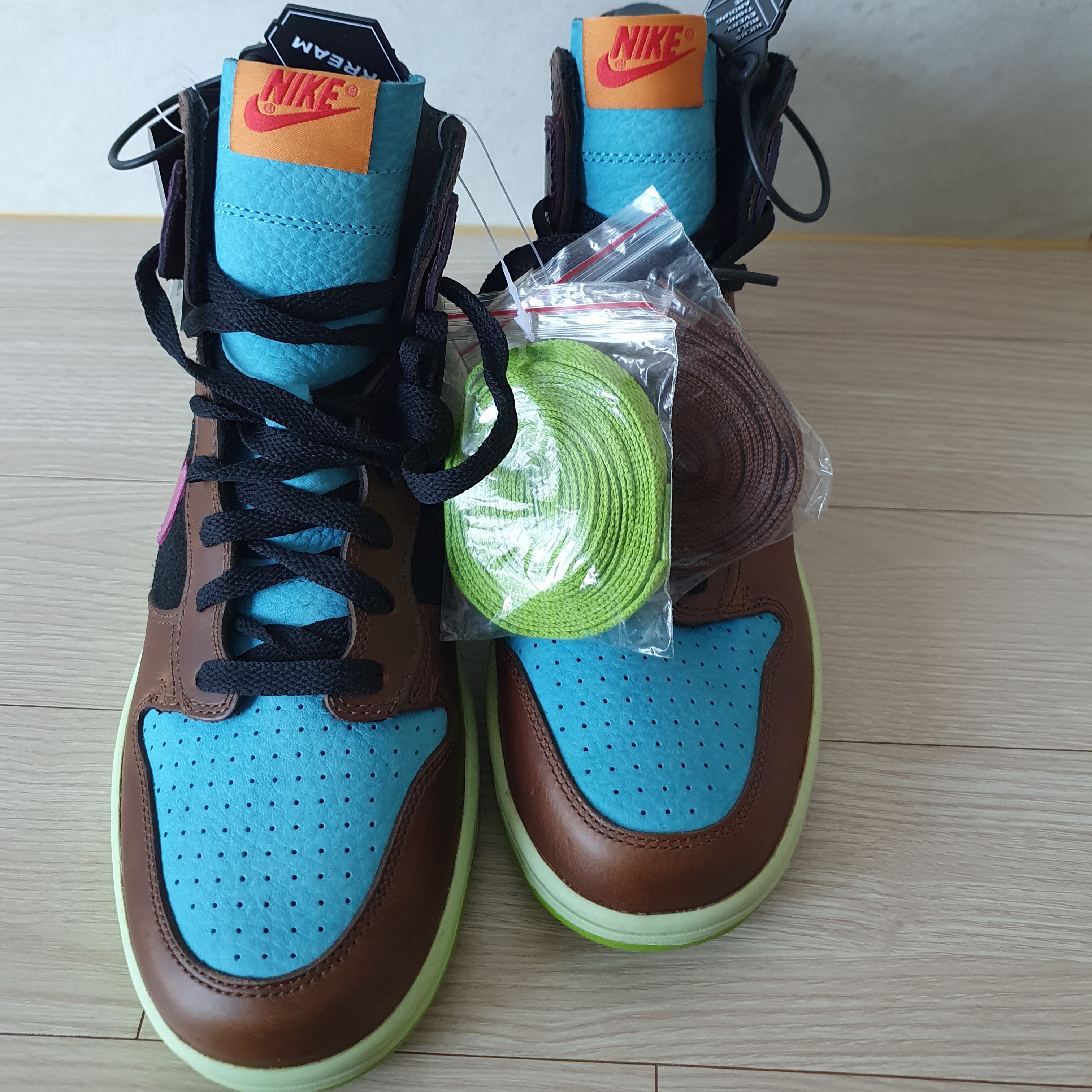 Nike x Undefeated Dunk High Nl 착용 스타일 - 2