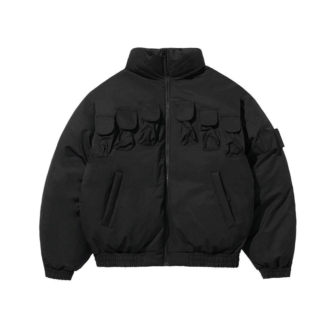 트루릴리젼 불렛 포켓 점퍼 블랙(True Religion Bullet Pocket Jumper Black)
