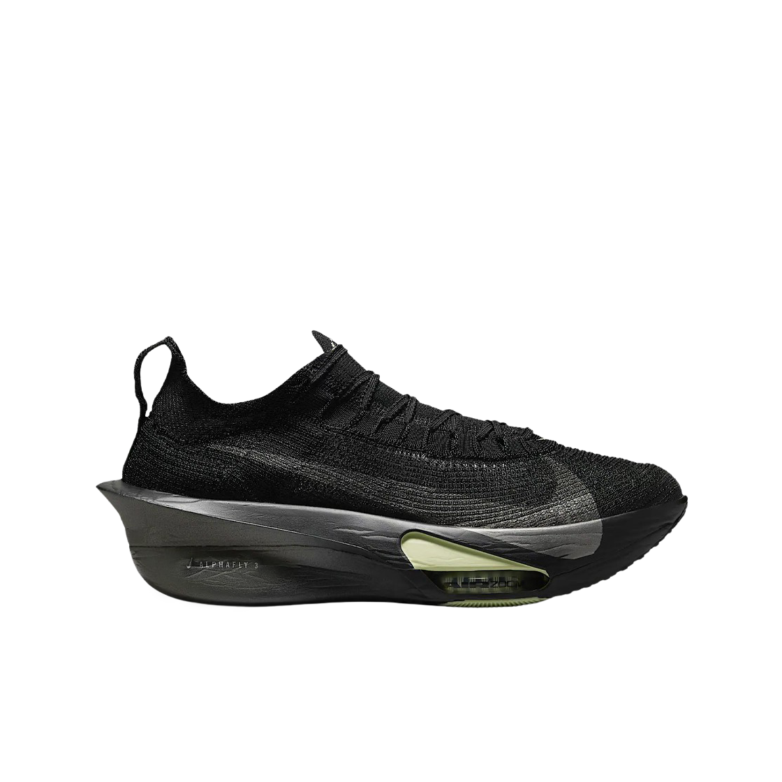 나이키 에어 줌 알파플라이 넥스트% 3 블랙 올리브 아우라(Nike Air Zoom Alphafly Next% 3 Black Olive Aura)