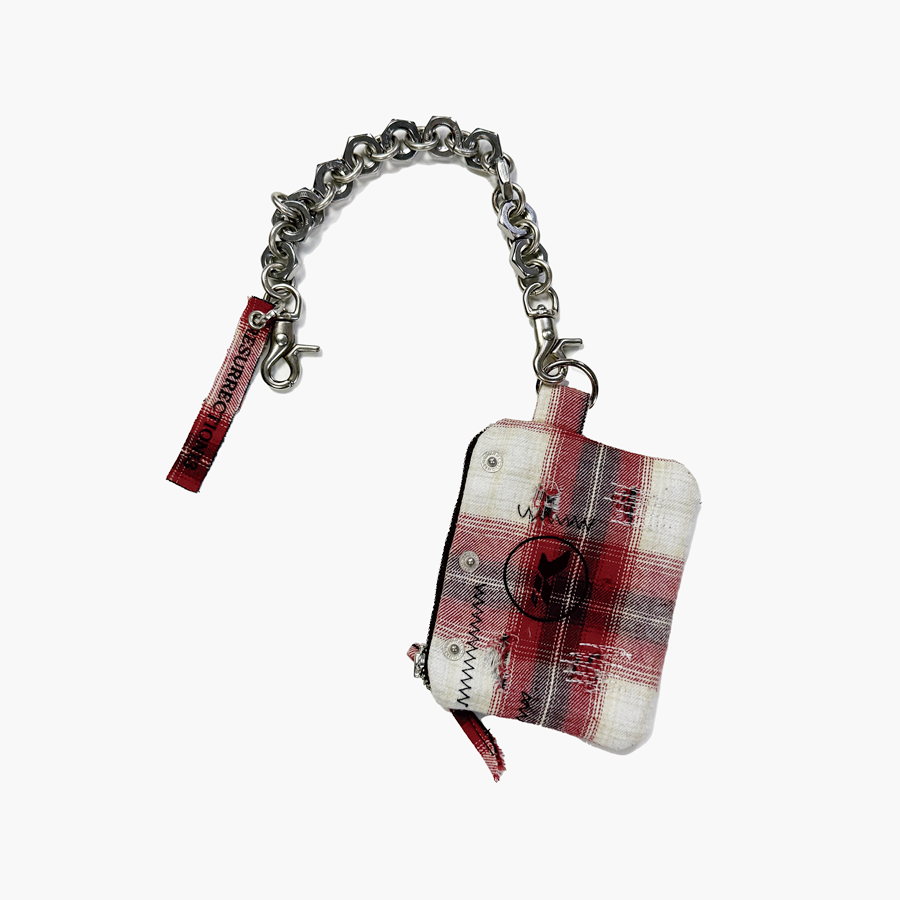 레저렉션13 패치워크 체인 월렛 체크(Resurrection13 PatchWork Chain Wallet Check)