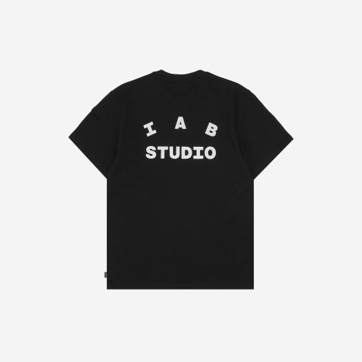 Tシャツ・カットソー IAB Studio Pigment T-Shirt Charcoal for Worksout 아이앱 스튜디오 피그먼트 티셔츠 차콜 포 웍스아웃 | IAB