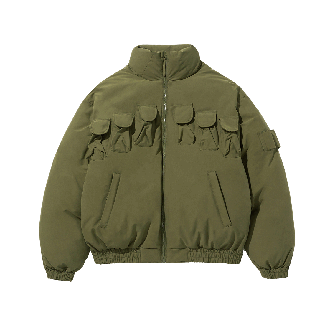 트루릴리젼 불렛 포켓 점퍼 카키