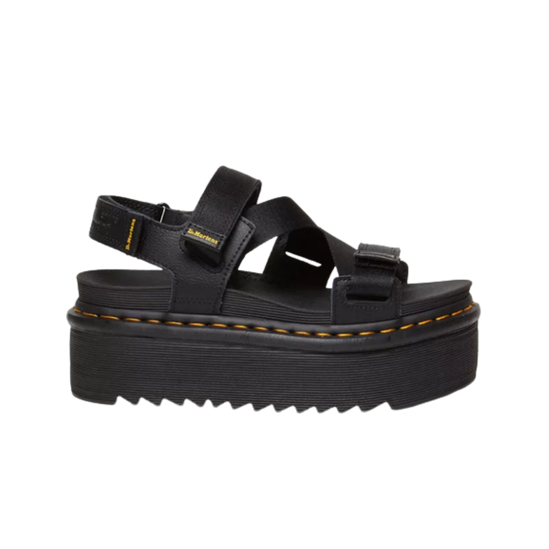 31805001 (W) Dr. Martens Kimber II Logo Webbing Sandal Athena