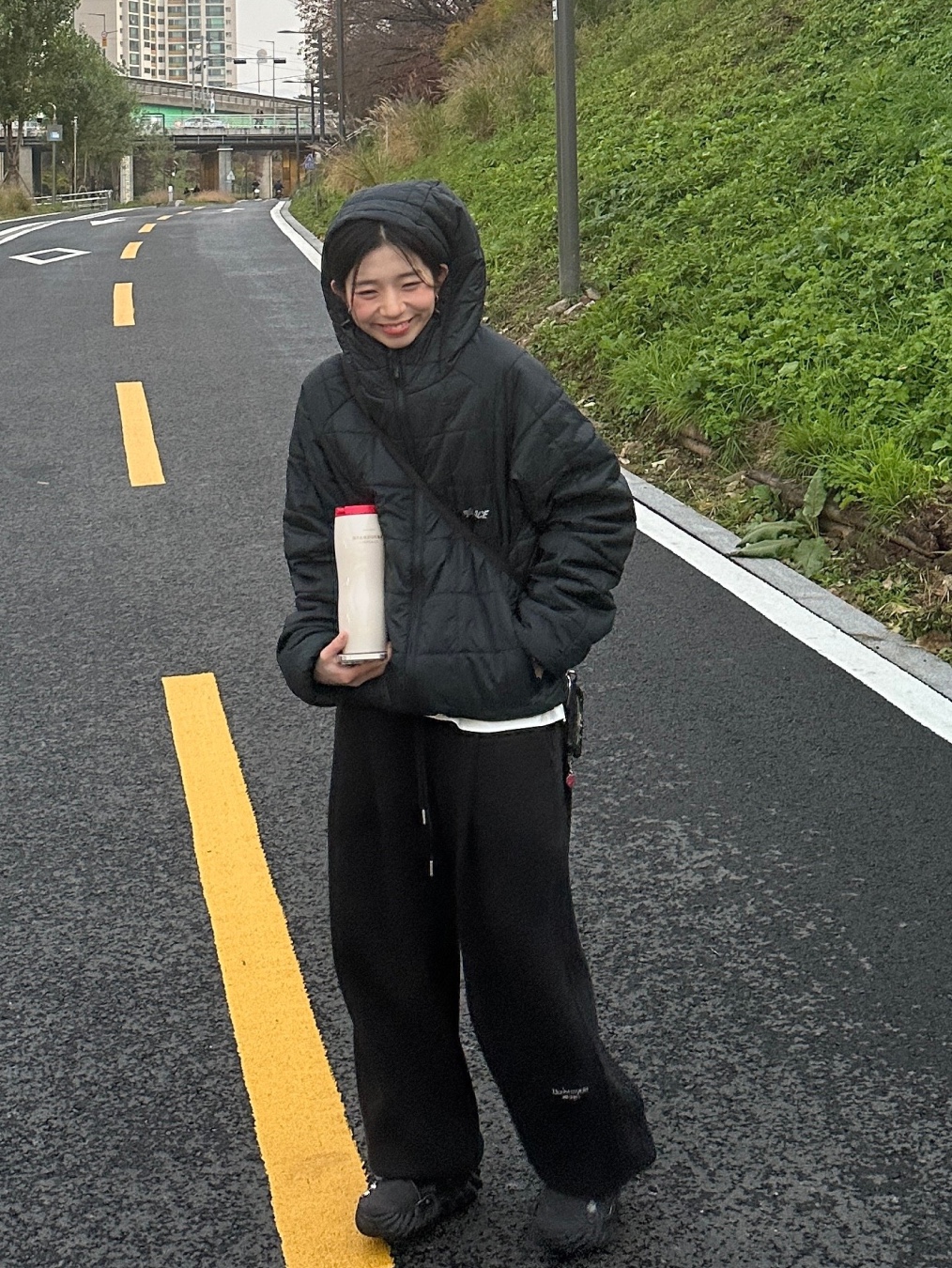 Palace Microlite Jacket Black - 24FW, Arc'teryx Cerium Hoody Whiteout 착용 스타일 - 2