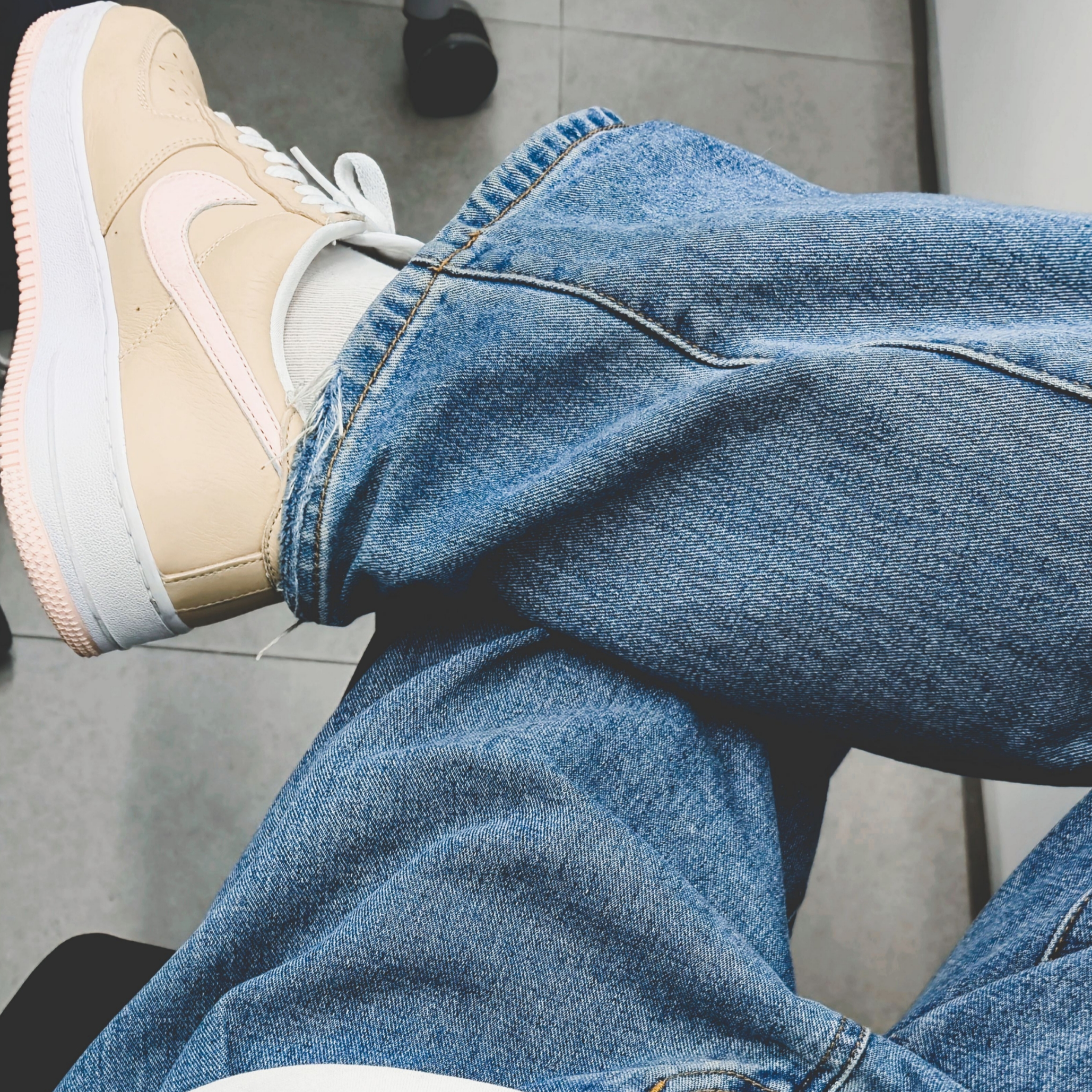 Nike Air Force 1 Low Linen 2024 착용 스타일