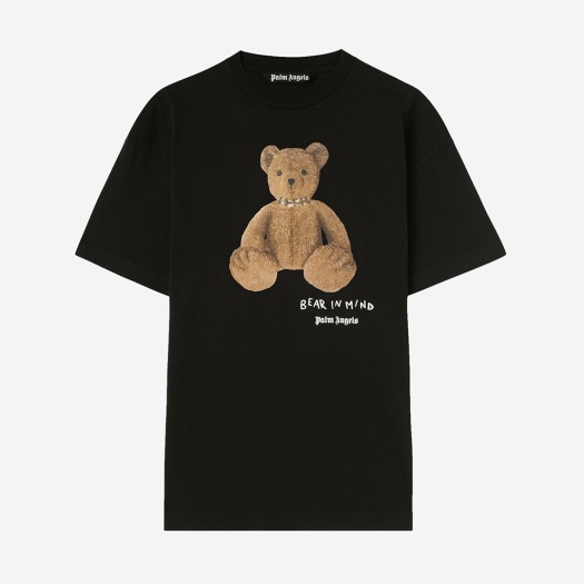 P6TMAB199 PALM ANGELS Bear In Mind T-Shirt Dark Grey