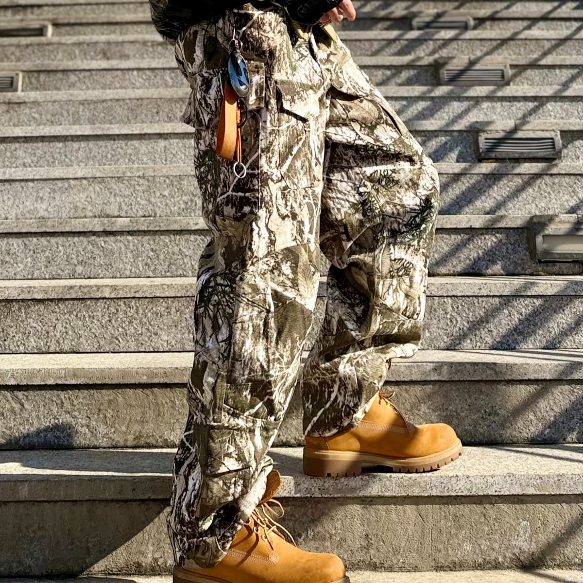Timberland Premium 6 inch Waterproof Boot Wheat Nubuck - Wide 착용 스타일 - 5