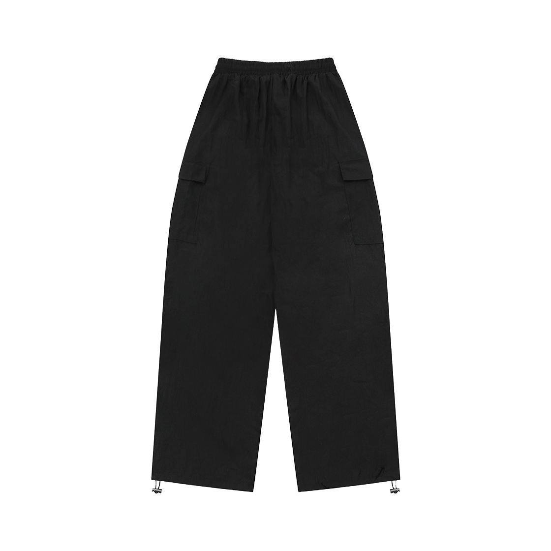 무센트 그로스 나일론 파라슈트 카고 팬츠 블랙(MUCENT Gross Nylon Parachute Cargo Pants Black) - 2