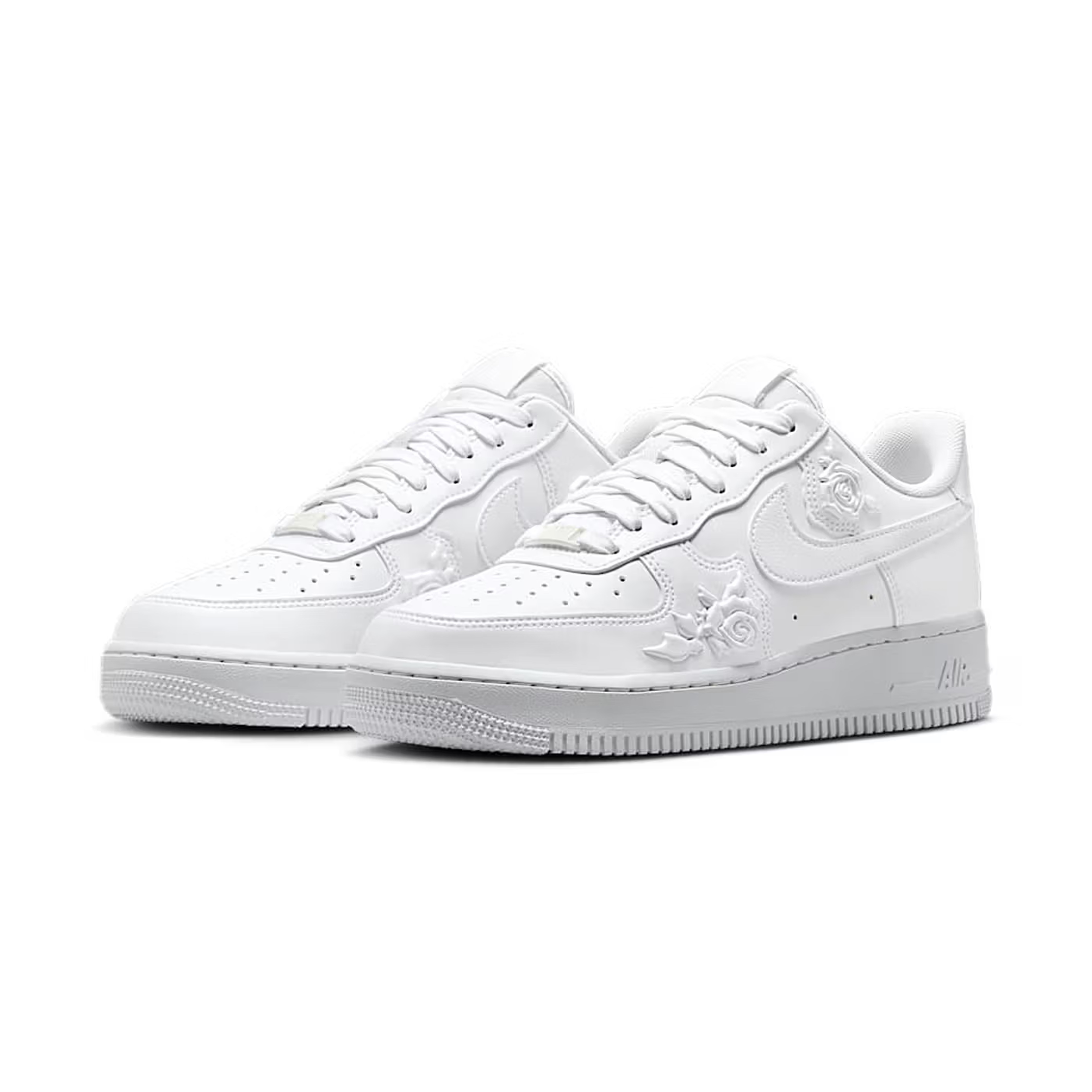 (W) Nike Air Force 1 Low White Roses 착용 스타일 - 2