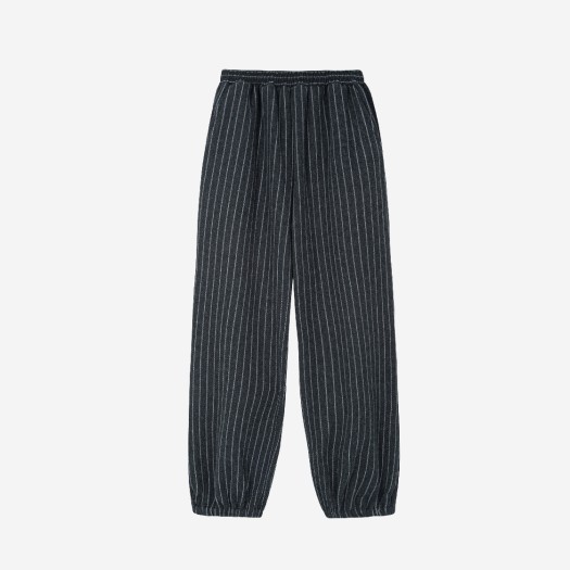 wpt001 Hono Report Easy Big Pants Black Stripe