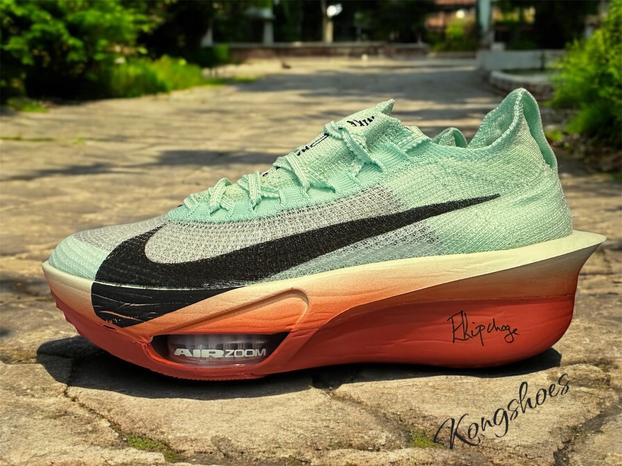Nike Air Zoom Alphafly Next% 3 Eliud Kipchoge 착용 스타일