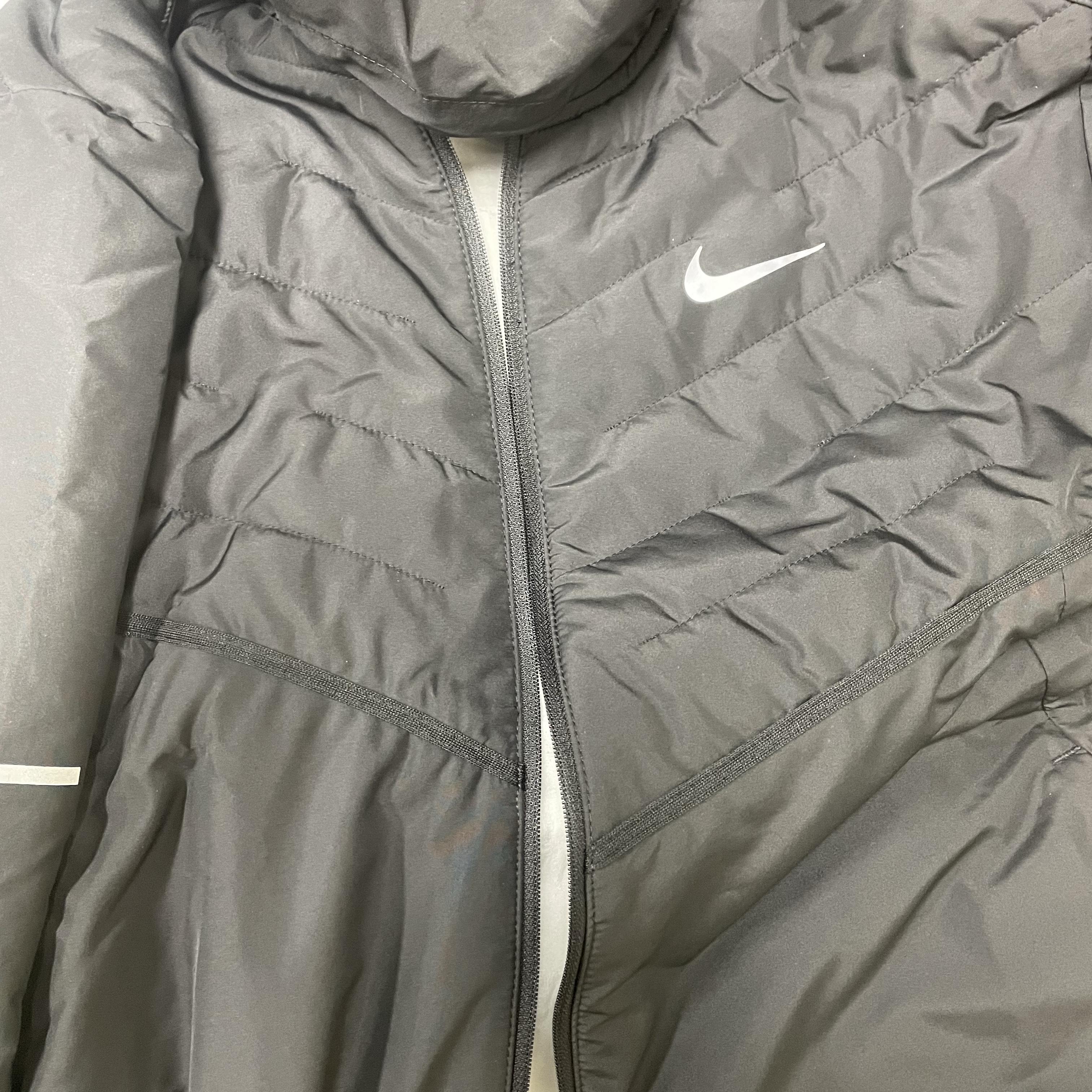 Nike Therma-Fit Repel Synthetic Fill Running Jacket Black - Asia 착용 스타일