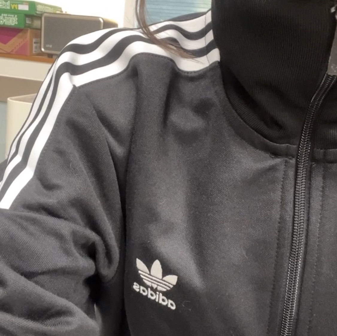 Adidas Adicolor Classic Beckenbauer Track Top Black - KR Sizing 착용 스타일