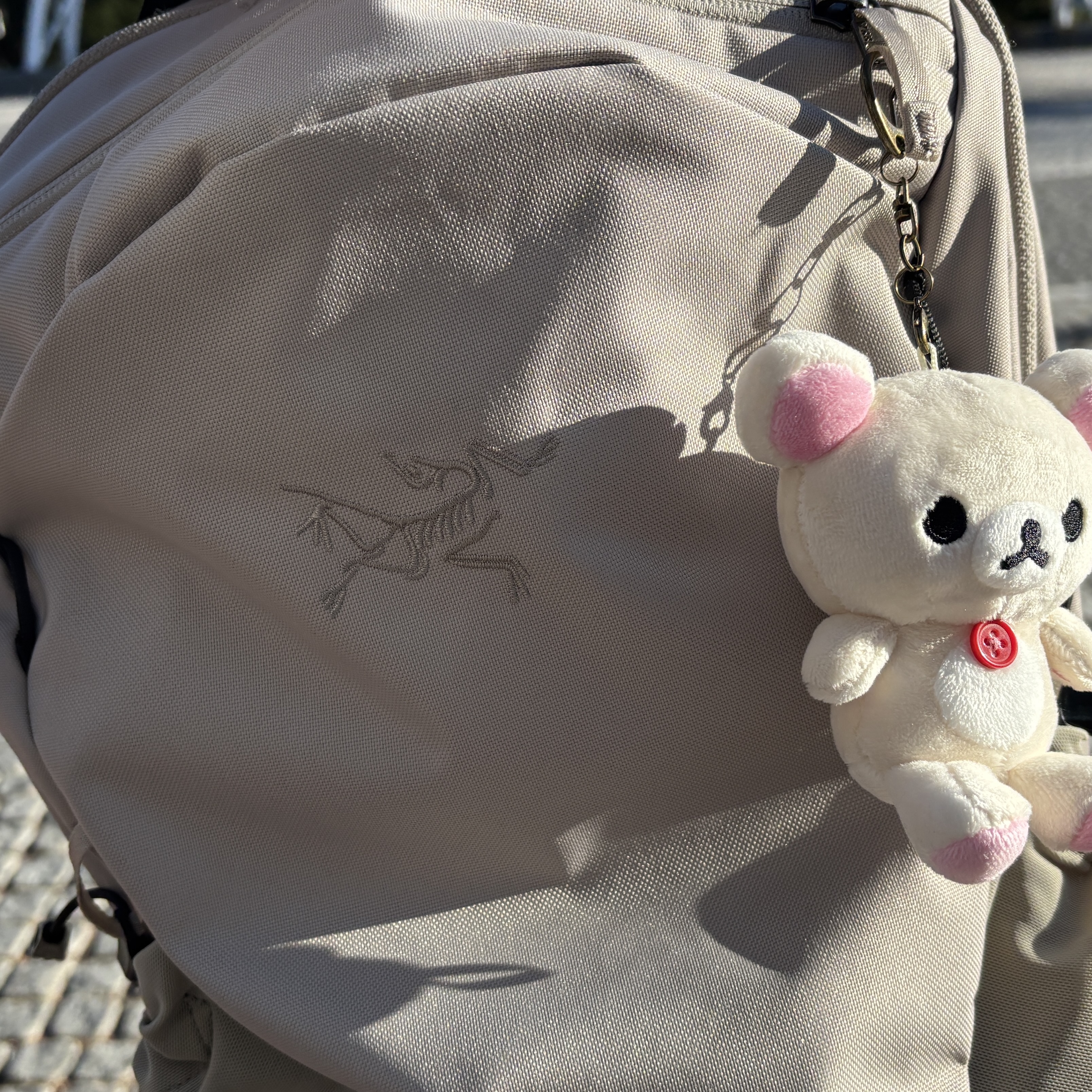 Arc'teryx Mantis 16 Backpack Rune 착용 스타일