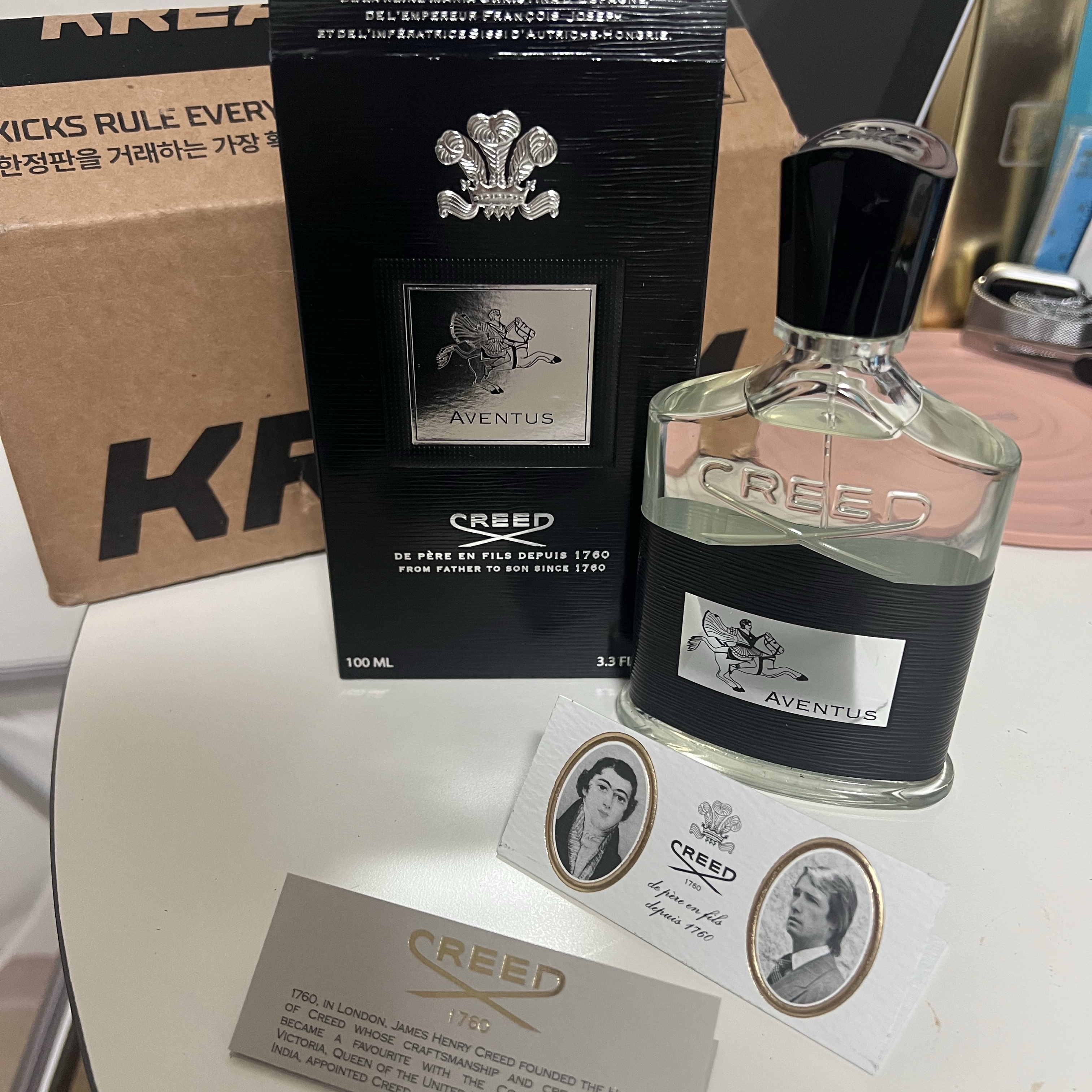 Creed Aventus Eau De Parfum 100ml 착용 스타일