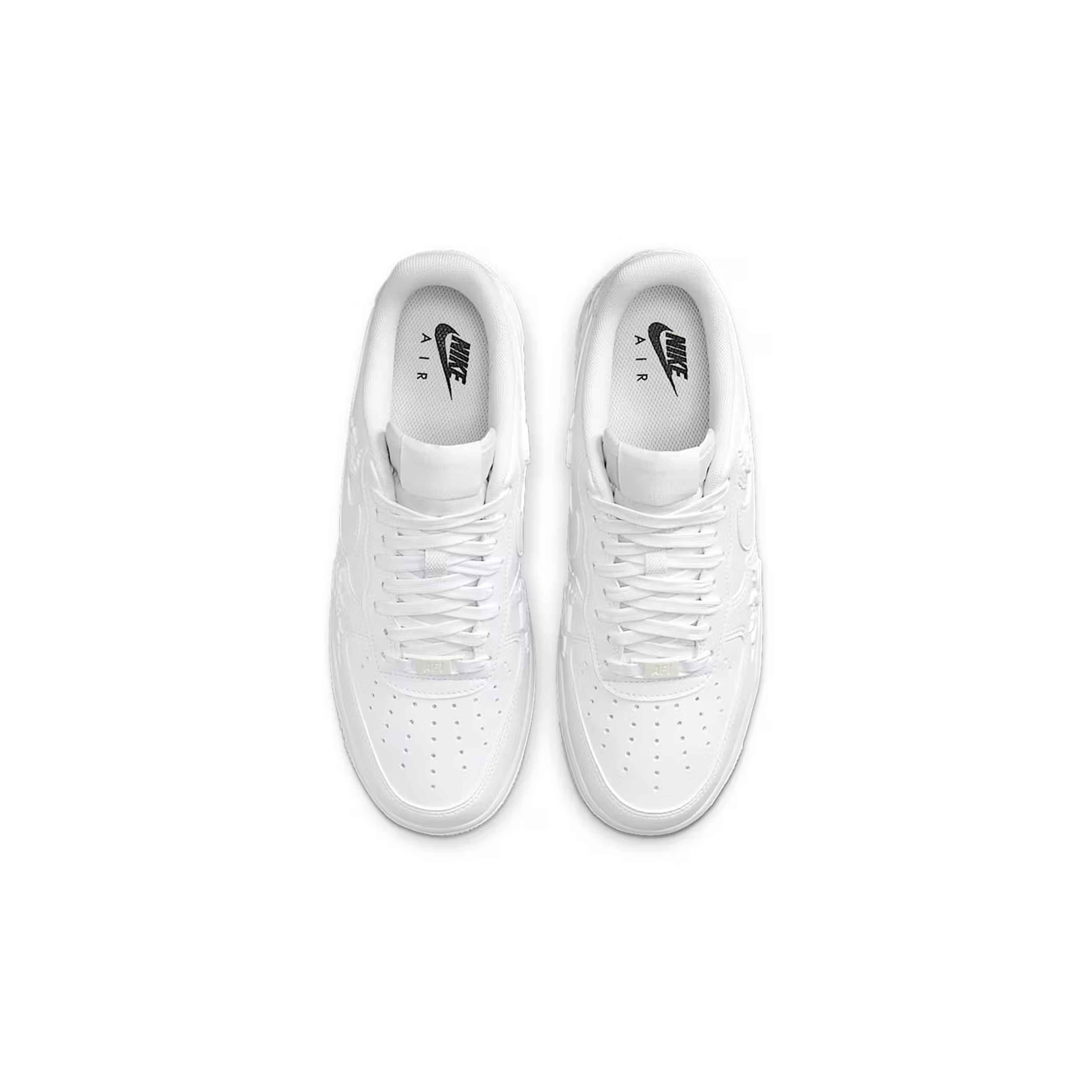 (W) Nike Air Force 1 Low White Roses 착용 스타일 - 3