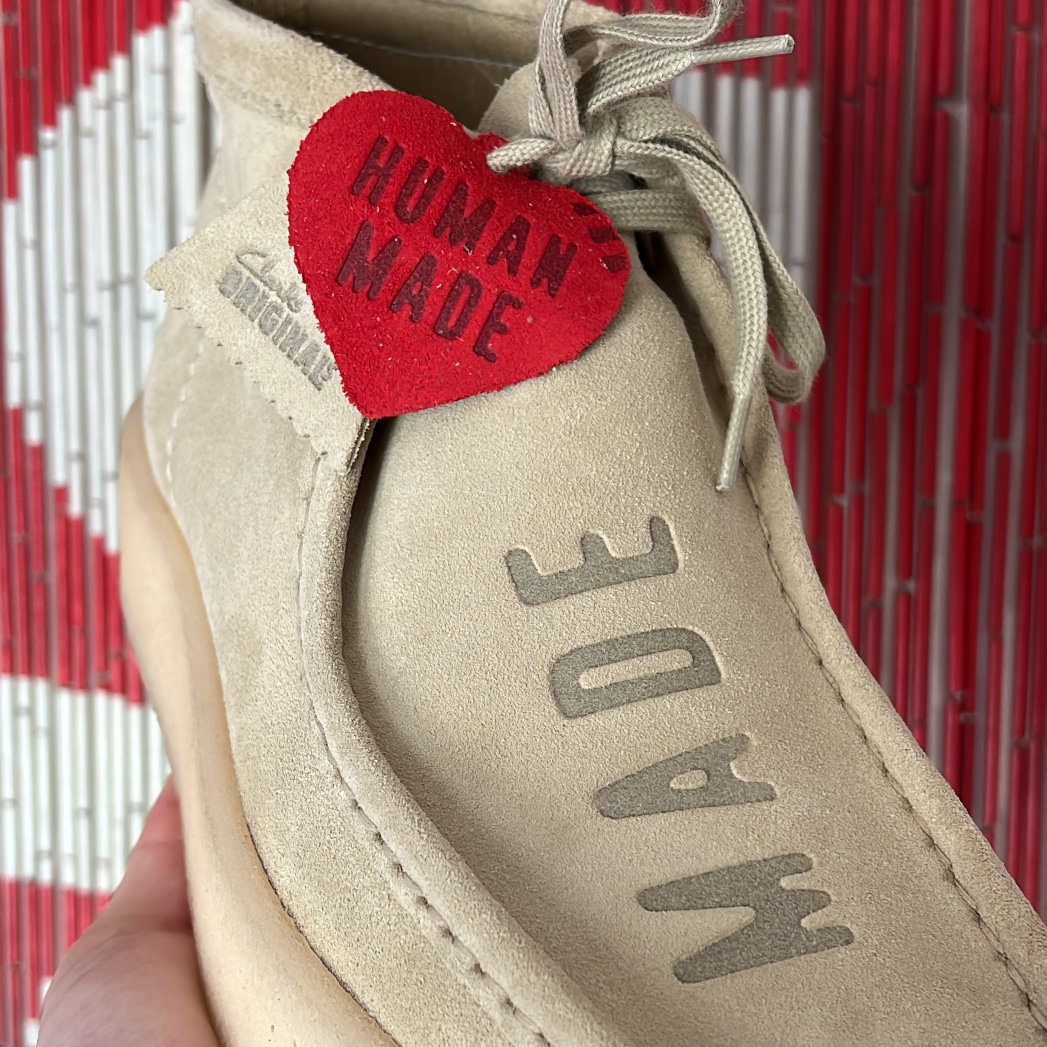 Clarks x Human Made Wallabee Made Beige 착용 스타일