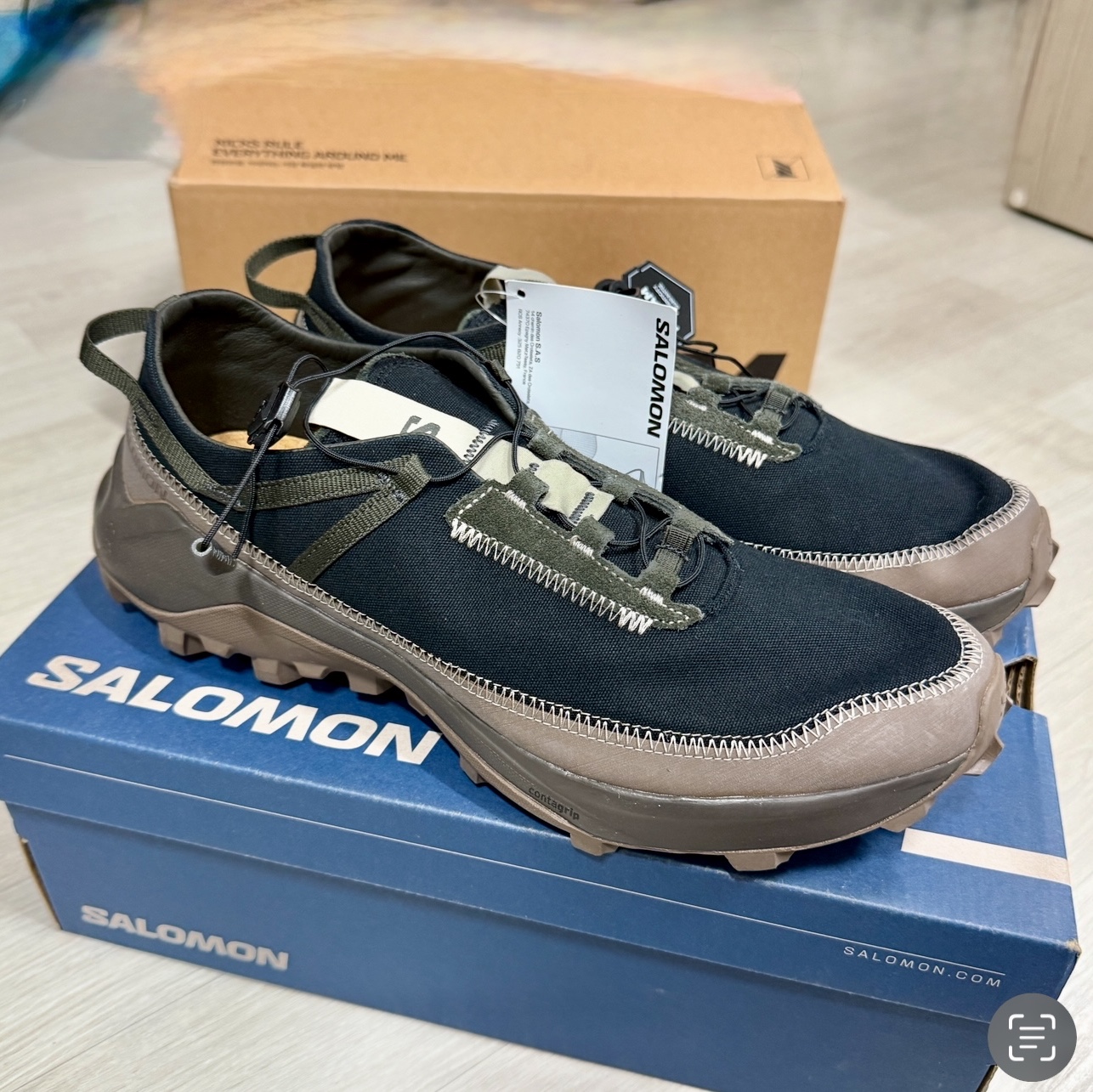 Salomon x Ranra Cross Pro Peat Major Brown 착용 스타일 - 2