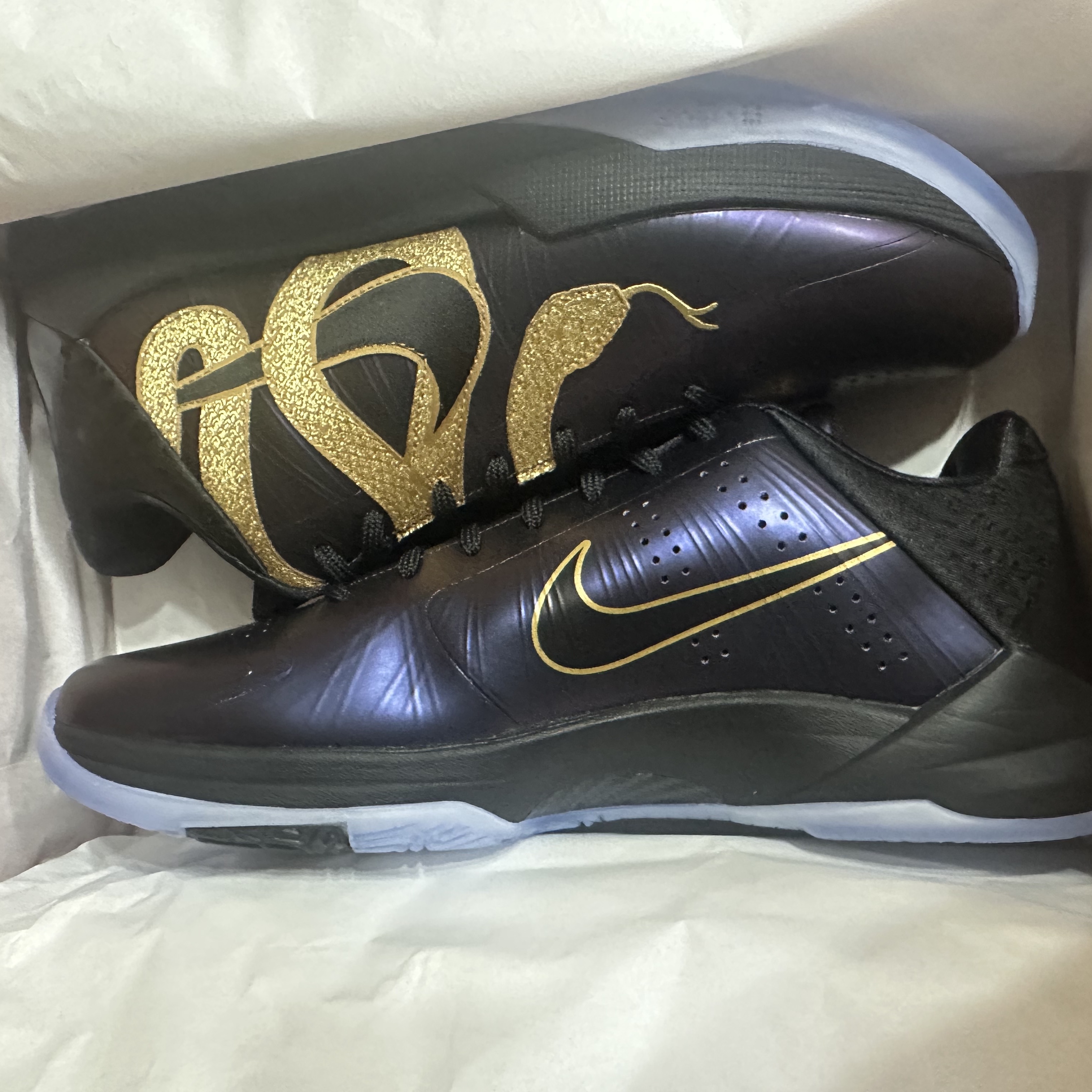 Nike Kobe 5 Protro Year of the Mamba Eggplant 착용 스타일 - 2