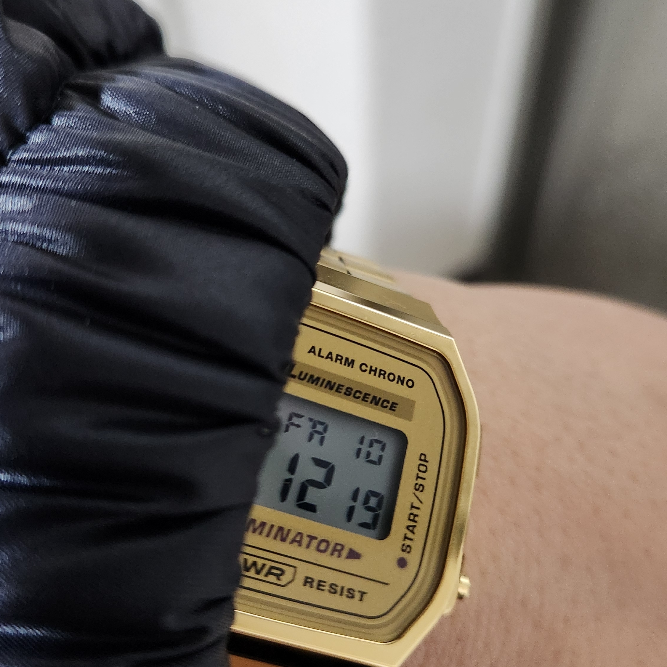 Casio A-168WG-9W 착용 스타일 - 1