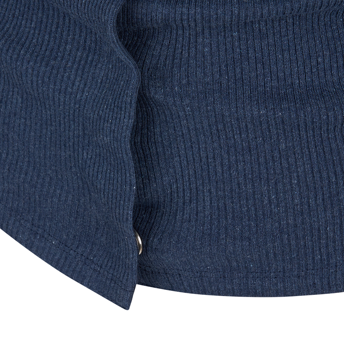 베이스레인지 우먼 타브 가디건 스냅 암페라 블루 - 25SS(Baserange Women Tav Cardigan Snaps Ampera Blue - 25SS) - 5